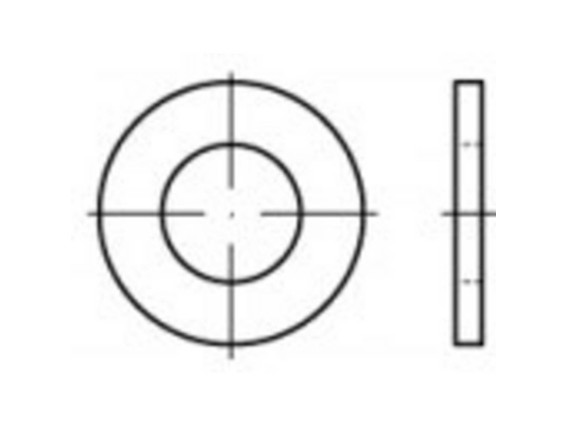 Mellemlægsskive 15 Titan 1 stk TOOLCRAFT 125T015,0 TO-6606669
