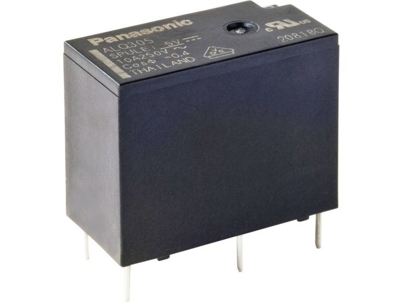 Panasonic Alq305 Print Rela 5 V/dc 10 A 1 X Granskontakt 1 St
