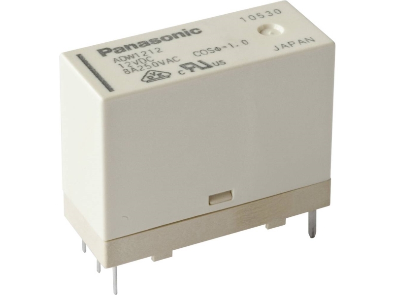 Panasonic Adw1212hlw Print Rela 12 V/dc 16 A 1 X Granskontakt 1 St