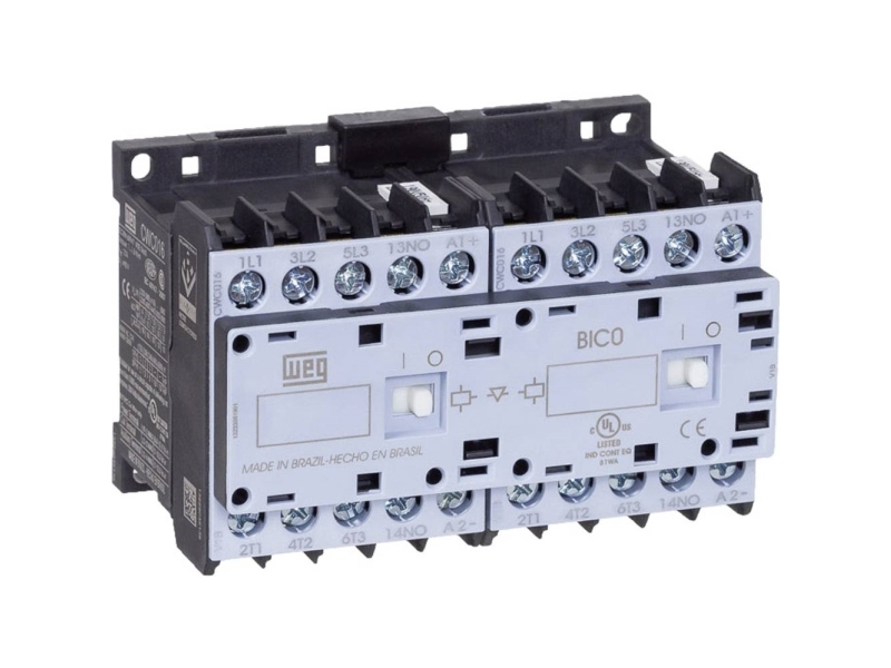 Weg Cwci012-10-30C03 Wechselschütz 6 Schließer 5.5 Kw 24 V/Dc 12 A Mit Hilfskontakt 1 Stk