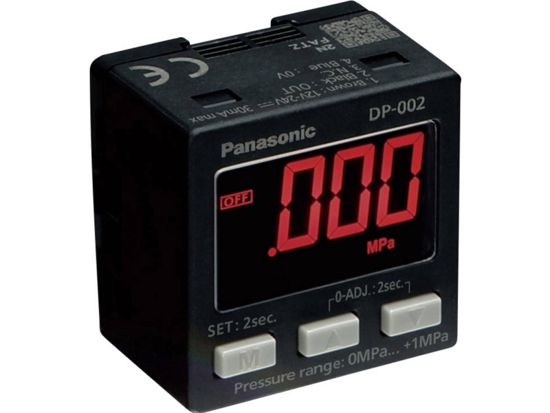 Panasonic Tryksensor 1 Stk Dp 002 P 0 Bar Til 10 Bar L X B X H 25 X 30 X 30 Mm