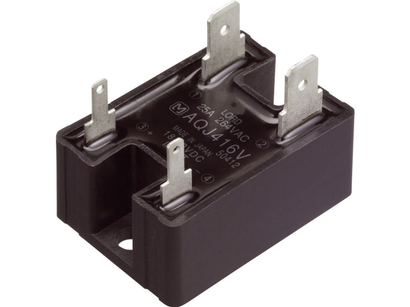 Panasonic Semiconductor Rela Aqj412vj 25 A Kopplingsspanning Max.: 264 V/ac Vaxlande Vid Nollspanning 1 St
