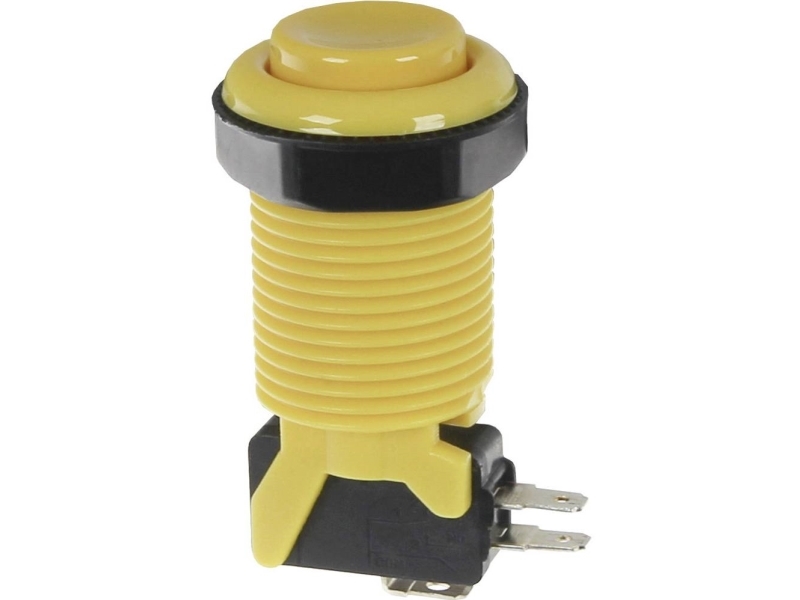Joy It Button Yellow Inputenhed Gul Passer Til Single Board Computer Arduino Banana Pi Cubieboard Pcduino Raspberry Pi  Raspberry Pi  2 B Ras
