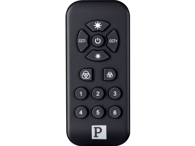 Paulmann 500.01, Smart Home Enhed, Belysning, Bluetooth, Tryk På Knapper, Sort