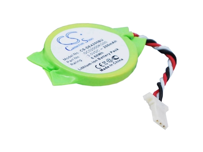 CS Cameron Sino BackUp-celle Erstatter original-batteri GC02000KG00 Dell 3 V 200 mAh