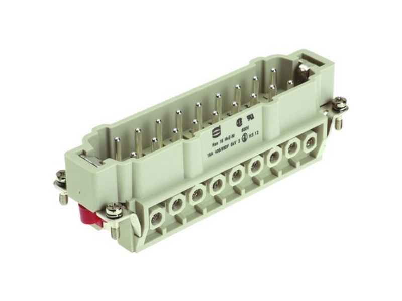 Industrikontakt Amphenol C146 09340162601 HARTING innehåll: 1 st stiftinsats | Hobby - Modelljärnväg - Elektronik | GameStuff