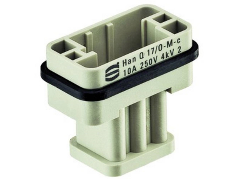 Harting 09 12 017 3001 Stiftindsats Han  Q 17 Pe Crimp 10 Stk