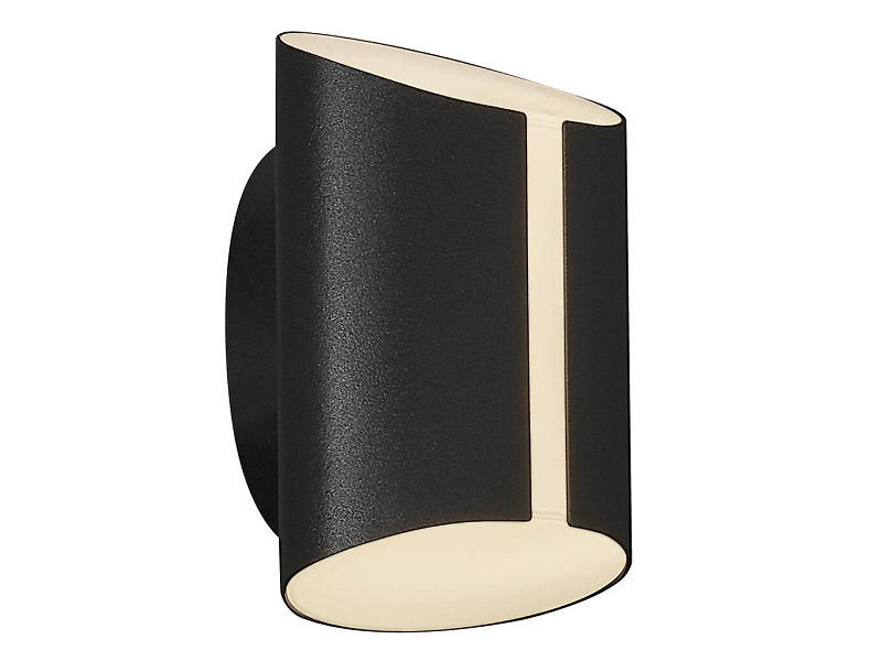 Nordlux Grip Smart, Dukket op, Cylinder, 1 pære(r ), IP54, Sort