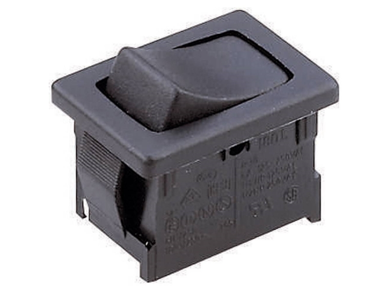 Marquardt 1803.6102 Vippekontakt 1803.6102 250 V/AC 6 A 1 x On/On IP40 Klikkende 1 stk Piece