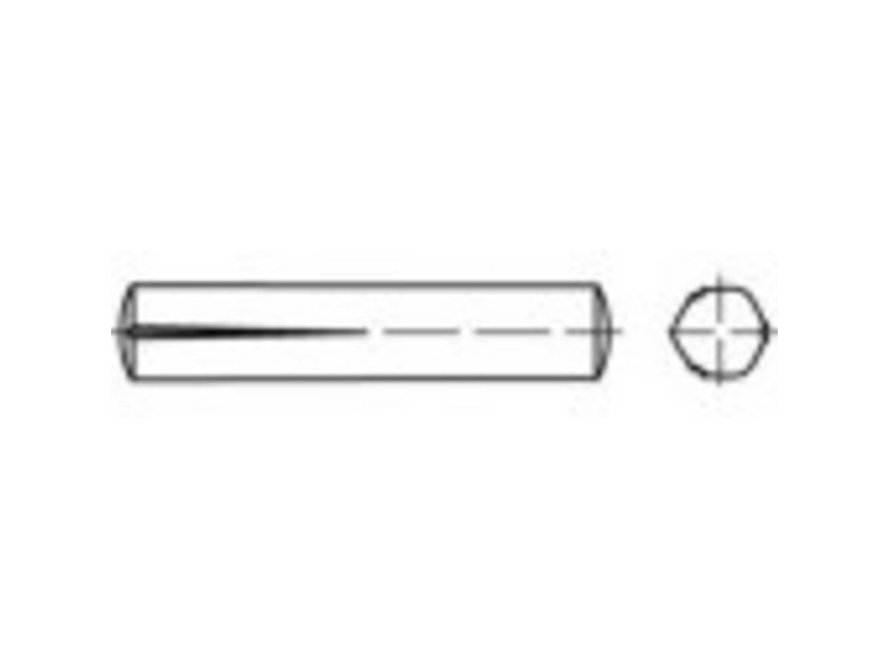 Toolcraft To 5378841 Paskærvsøm 4 Mm Rustfrit Stål A1 100 Stk