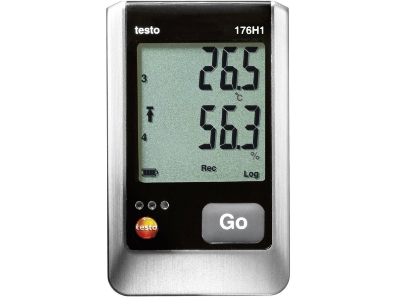 testo 0572 1765 176 H1 Multi-datalogger Mål Temperatur, Luftfugtighed -40 til 70 °C 0 til 100 % rF