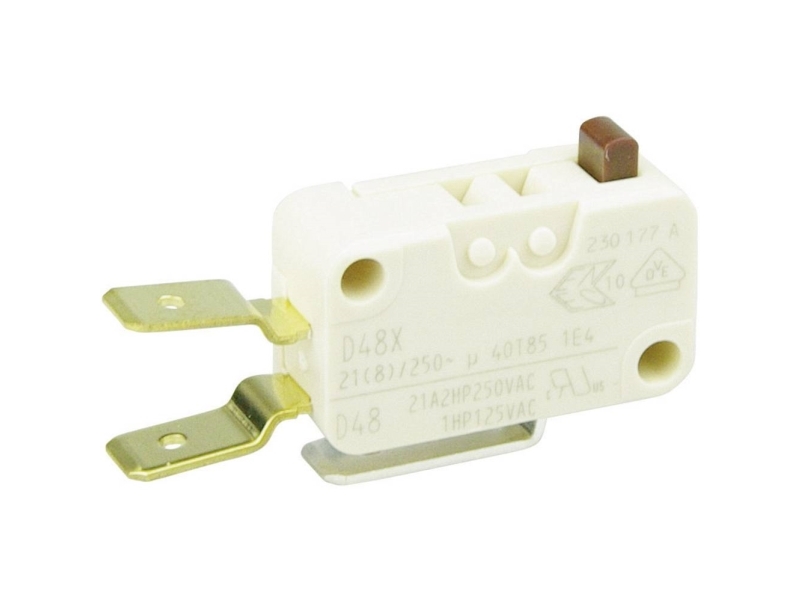 ZF Microcontact D489-V3AA 250 V/AC 21 A 1 x On/(On) Knapende 1 stk