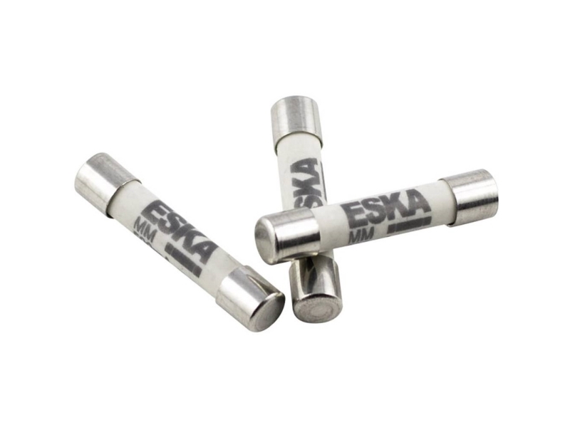 ESKA 632.420 632420 Multimetersikring (Ø x L) 6.3 mm x 32 mm 2 A 1000 V Superhurtig -FF- Indhold 1 stk