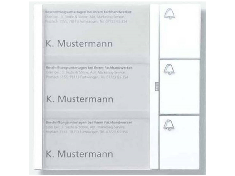 Siedle 200035739-00 Dørtelefon-tilbehør Funktionsmodul Sølv | Huset - Säkerhet & Larm - Intercom & tillbehör | GameStuff