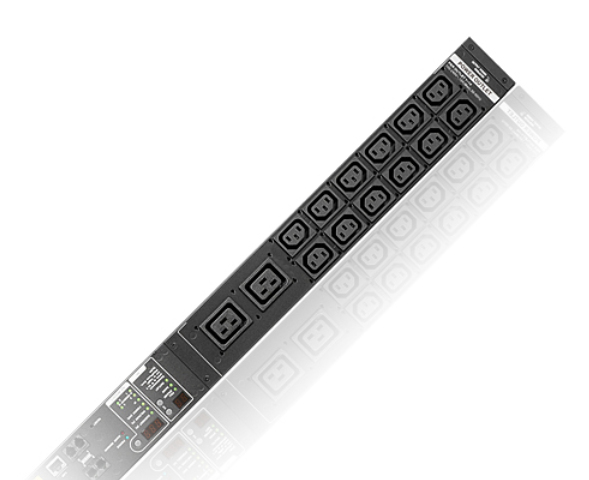 Aten 20-A/16-A-Öko-Pdu Mit 16 Ausgängen Und Ausgangsmess- Und -Schaltfunktion, Messgerät, Geändert, Metall, Schwarz, 16 Ac-Ausgänge, C13-Koppler, C19