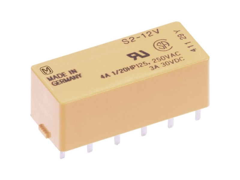 Panasonic S25ulcsad Print Rela 5 V/dc 4 A 2 X Granslagesbrytare 2 X Brytbrytare 1 St