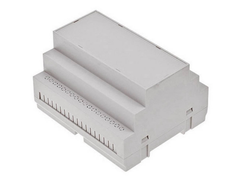 TRU COMPONENTS TC-7910828 DIN-skinnekabinet 65 x 90 x 105 ABS-V0 Grå 1 stk | EL Artiklar - Elcentral - Din-skena | GameStuff