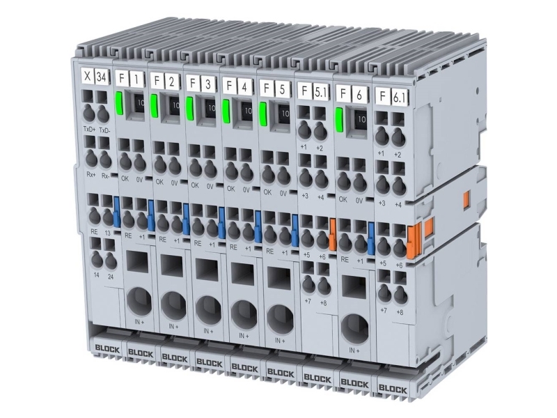 Block EB-2724-2040-0 Elektronisk sikkerhedsafbryder 24 V/DC 2 A Antal udgange:2 x Indhold 1 stk