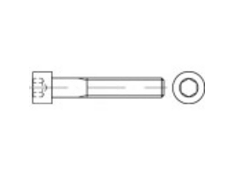 Toolcraft Zylinderschrauben M12 75 Mm Innensechskant Din 912, 50 St.