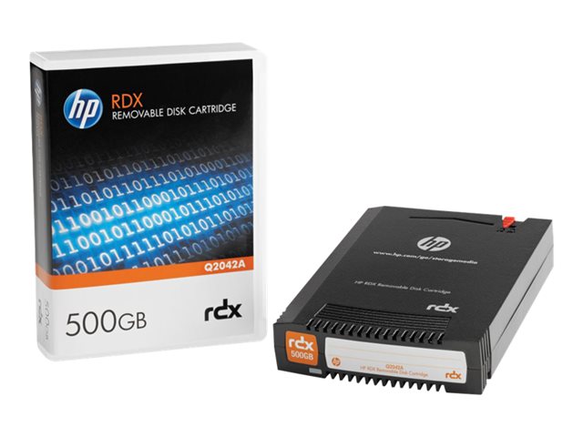 Hp Rdx Cartridge Q2042a / Proliant 500Gb S Black