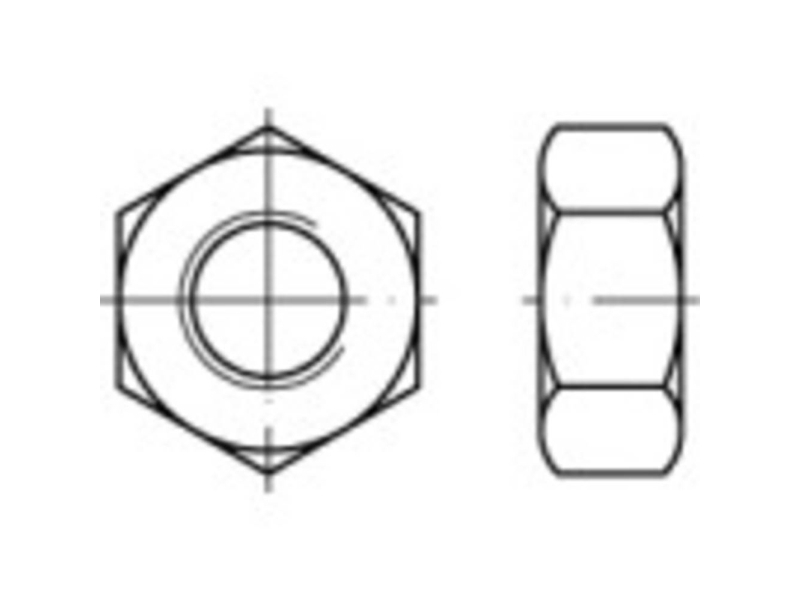 TOOLCRAFT TO-5384055 Sekskantmøtrikker M33 DIN 934 10 stk | Verktyg & Verkstad - Skruvar & Muttrar - Mutter | GameStuff