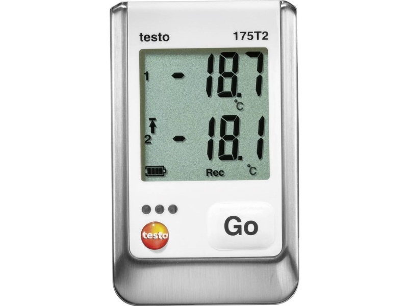 testo 0572 1752-ISO 175 T2 Temperatur-datalogger Kalibreret (ISO) Mål Temperatur -40 til +120 °C | EL Artiklar - Verktyg för EL - Mätutrustning för miljö | GameStuff