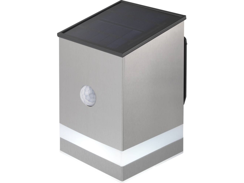Sygonix SY-4677498 udendørs vægbelysning LED med bevægelsessensor SMD LED 1,5 W rustfrit stål