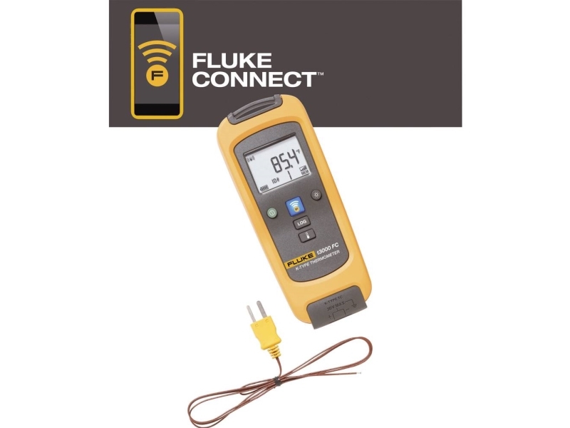 Fluke FLK-t3000 FC Temperatur-måleudstyr Kalibreret (ISO) -200 - +1372 °C Datalogger-funktion | Ventilation & Klimat - Annan ventilation och klimat - Temperaturmätningsutrustning | GameStuff