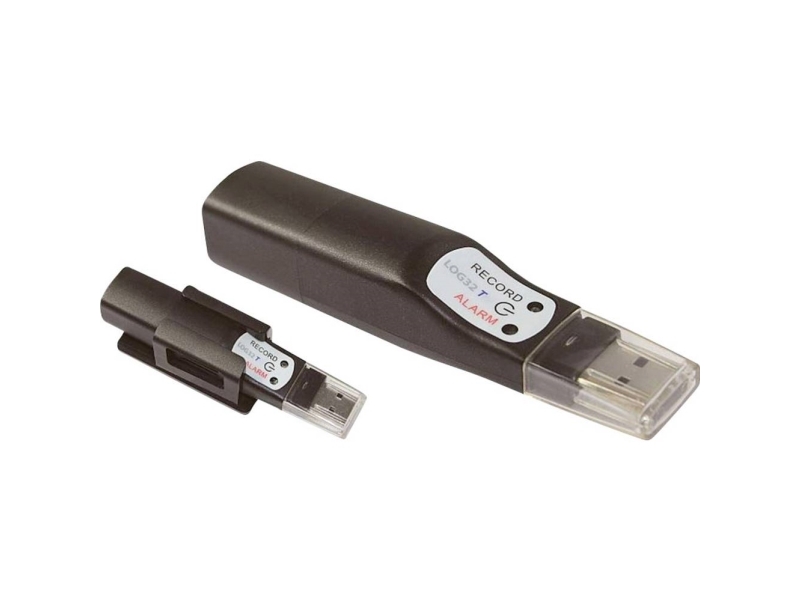 Dostmann Electronic 5005-0170-D LOG32T Temperatur-datalogger Kalibreret (DAkkS) Mål Temperatur -40 til +70 °C | EL Artiklar - Verktyg för EL - Mätutrustning för miljö | GameStuff