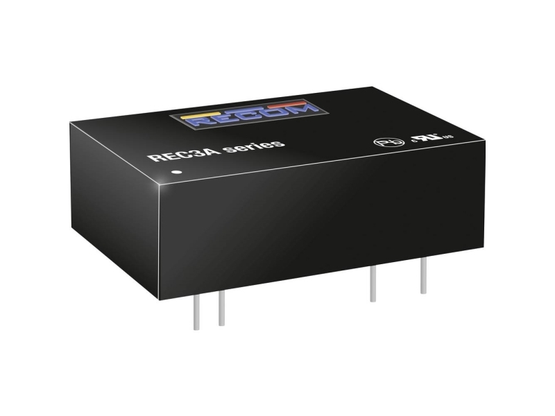 Recom Rec3a-2405Sw/H2 Dc/Dc-Omformer, Print 600 Ma 3 W Antal Udgange: 1 X