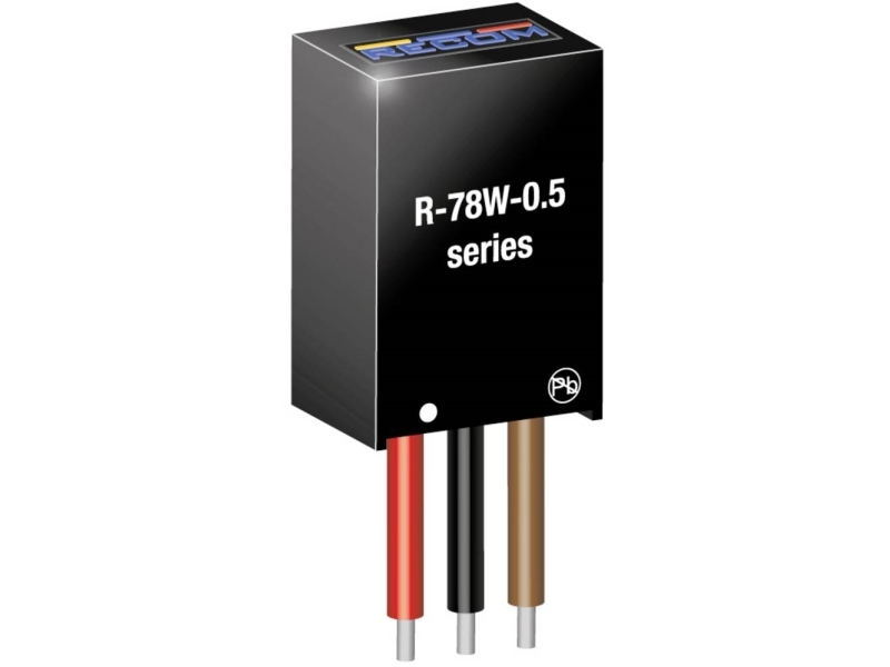 Recom R-78W12-0.5 Dc/Dc-Omformer, Print 500 Ma Antal Udgange: 1 X