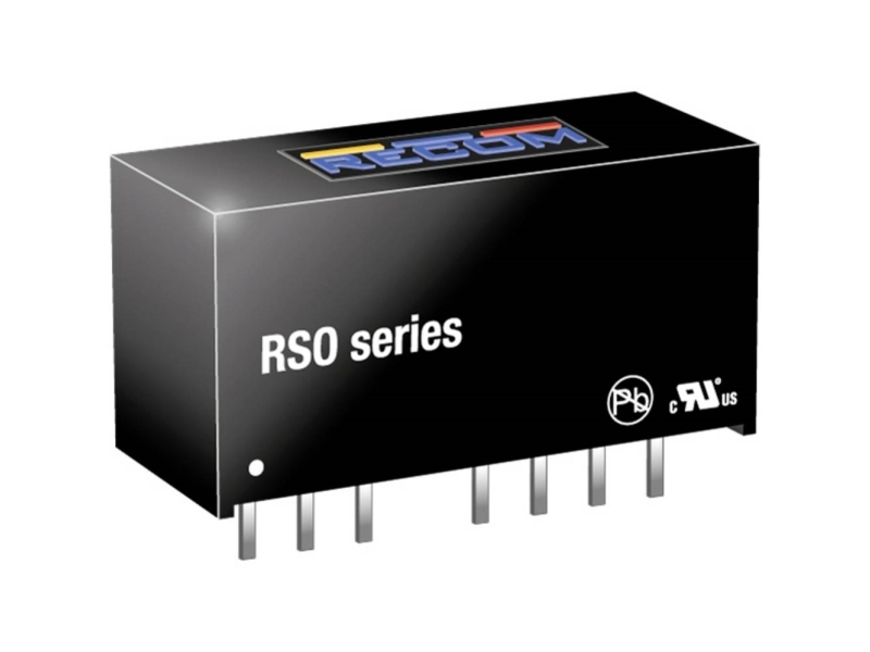 RECOM RSO-2415S/H3 DC/DC-muunnin, tulostus 67 mA 1 W Lähtöjen määrä: 1 x