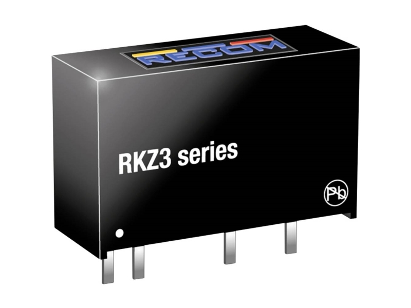 Recom Rkz3-2412S Dc/Dc-Omformer, Print 250 Ma 3 W Antal Udgange: 1 X