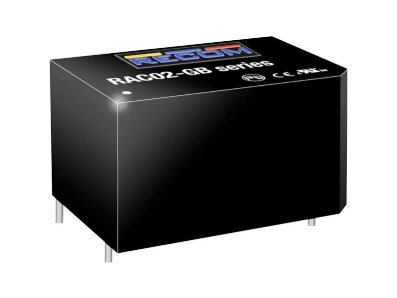 RECOM RAC02-3.3SGB AC/DC-printstrømforsyning 3.3 V 2 W | Komponenter - Elektronik - Strömförsörjningskomponenter | GameStuff
