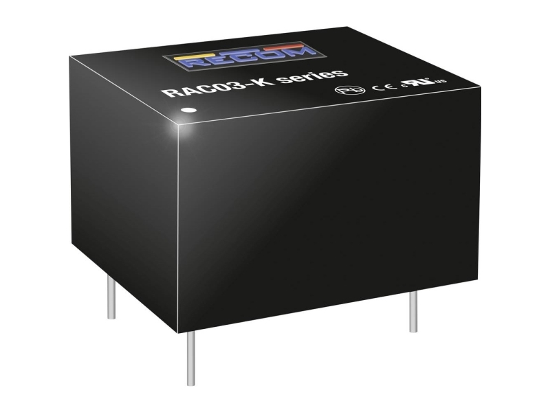 RECOM RAC03-24SK AC/DC-printstrømforsyning 24 V 3 W | Komponenter - Elektronik - Strömförsörjningskomponenter | GameStuff