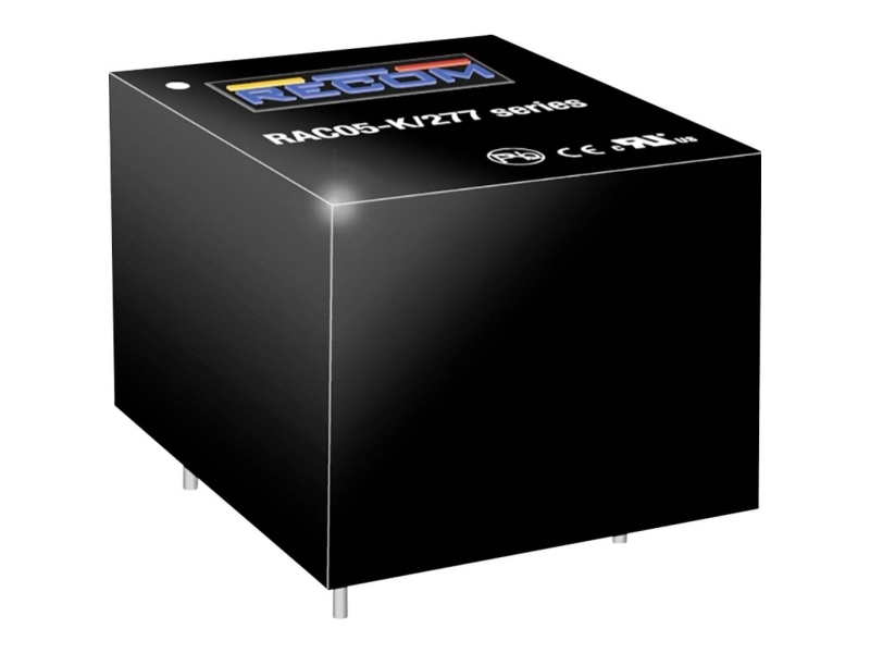 RECOM RAC05-05SK/277 AC/DC-printstrømforsyning 5 V 5 W | Komponenter - Elektronik - Strömförsörjningskomponenter | GameStuff