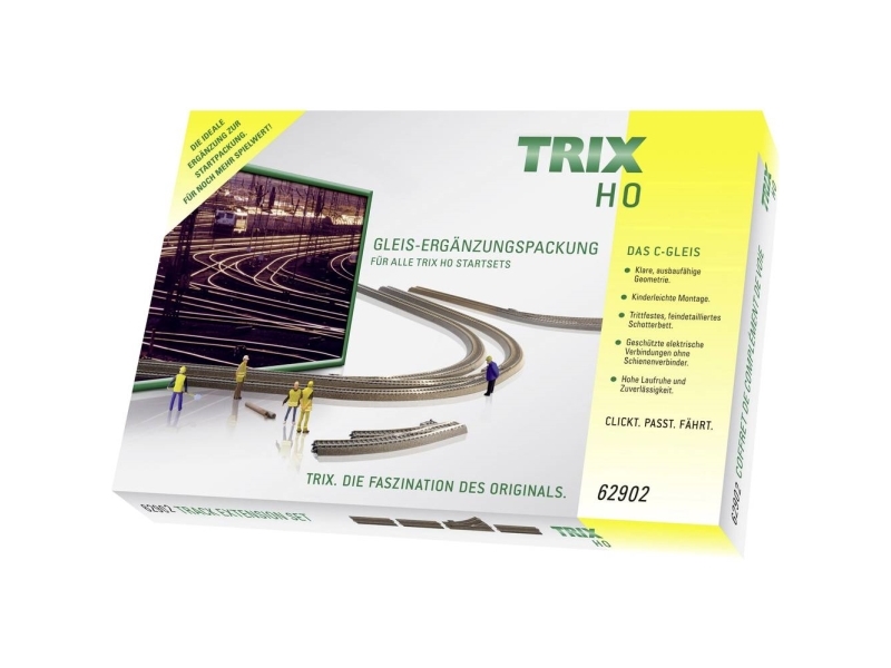 H0 Trix C-spor T62902 Udvidelsessæt 1 stk
