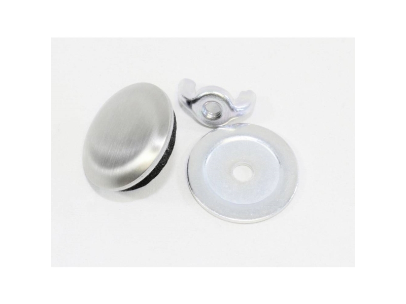 Hammond Electronics Rustfrit stål Rustfrit stål (Ø x H) 31 mm x 12 mm 1 stk