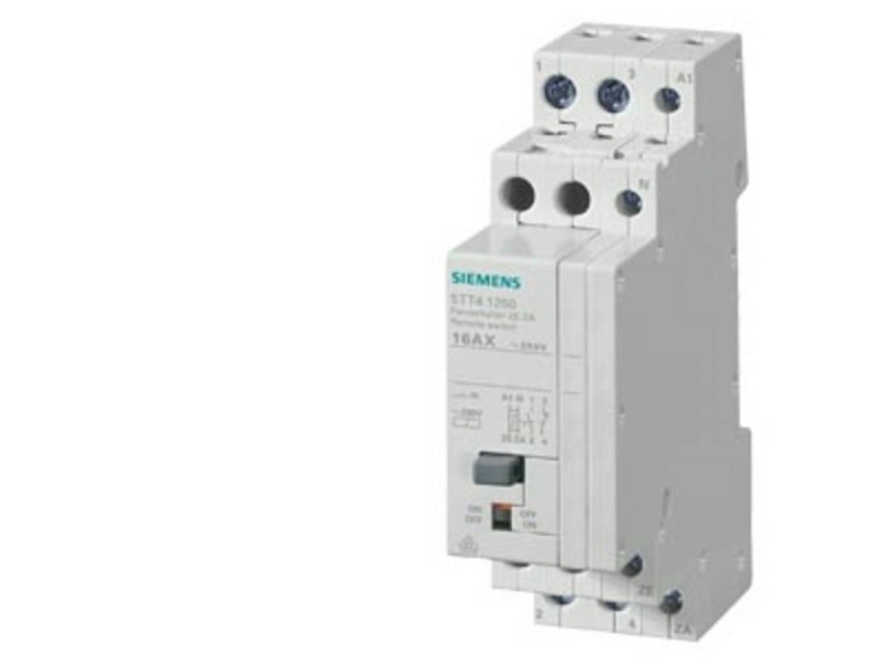 Fjernkontakt DIN-skinne Siemens 5TT4125-0 1 x sluttekontakt, 1 x brydekontakt 250 V 16 A 1 stk