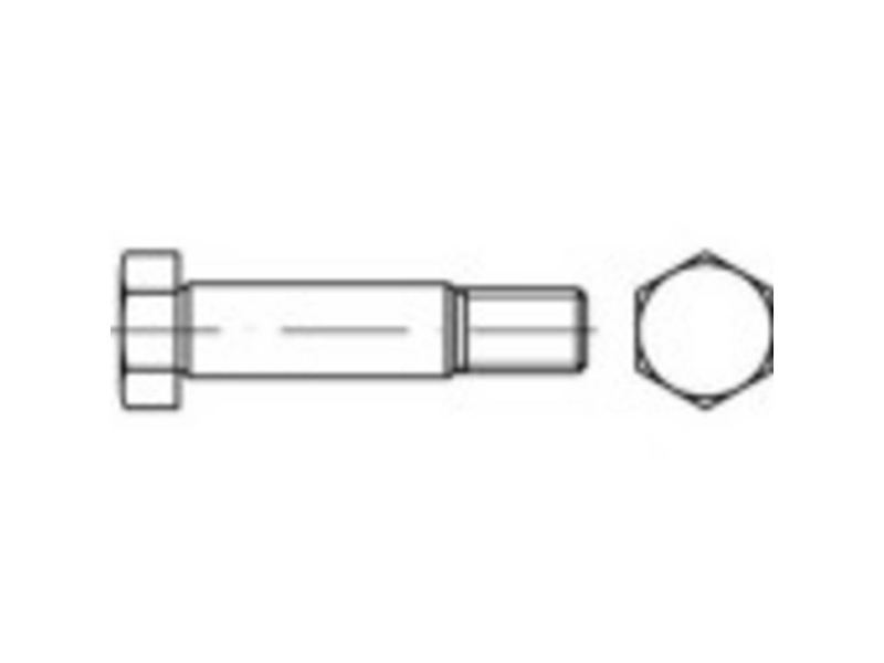 Toolcraft To-5381880 Sekskant-Passkruer M16 80 Mm Udvendig Sekskant Din 610 10 Stk