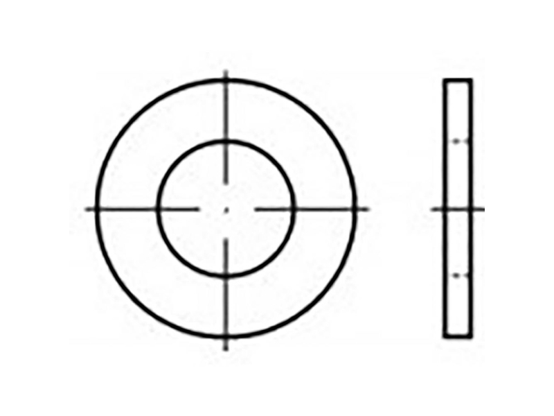 Underlægsskiver Indvendig Diameter: 2.7 Mm Din 125 Stål 200 Stk Toolcraft To-6853560