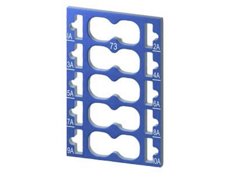 Siemens 6ES71936CP732AA0 6ES7193-6CP73-2AA0 PLC-mærkningsskilt