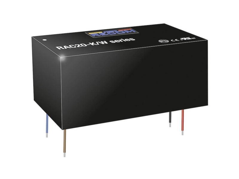 RECOM RAC20-15SK/W AC/DC-printstrømforsyning 15 V 20 W | Komponenter - Elektronik - Strömförsörjningskomponenter | GameStuff