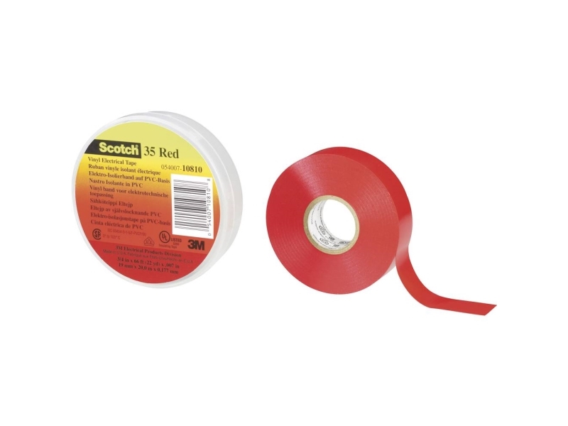 Scotch Scotch 35 Scotch35-19X20br Isoleringsbånd Scotch 35 Brun (L X B) 20 M X 19 Mm 1 Stk