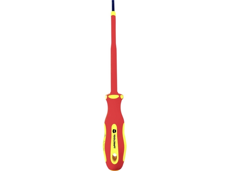 TOOLCRAFT SL 3.0 VDE, Elektronik og finmekanik, Værksted Kærv-skruetrækker Klinge-længde: 100 mm