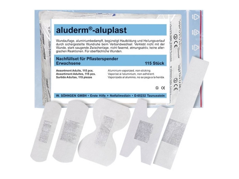 Söhngen Täydennyssarja aluderm® aluplast Sidokset sidetarpeita annostelulaitteeseen