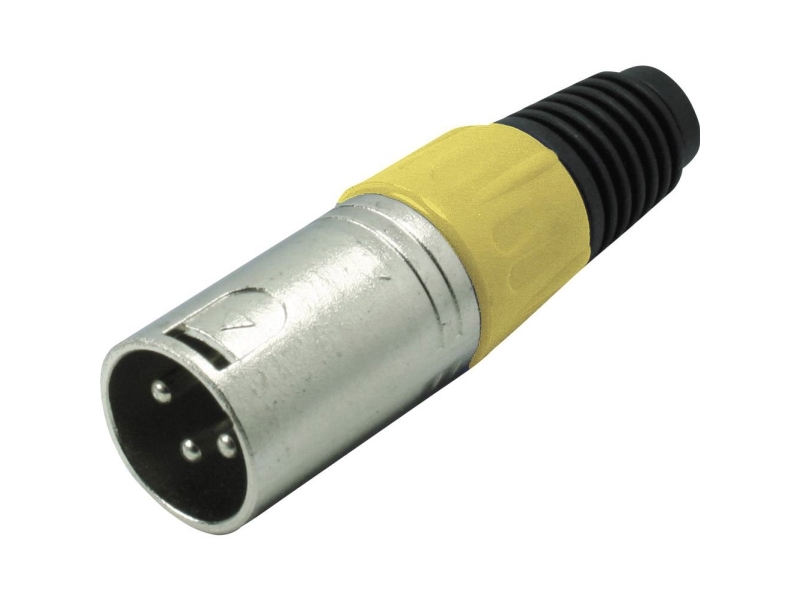 Kash 55002-Y Xlr-Stik Stik, Lige Poltal: 3 Gul 1 Stk