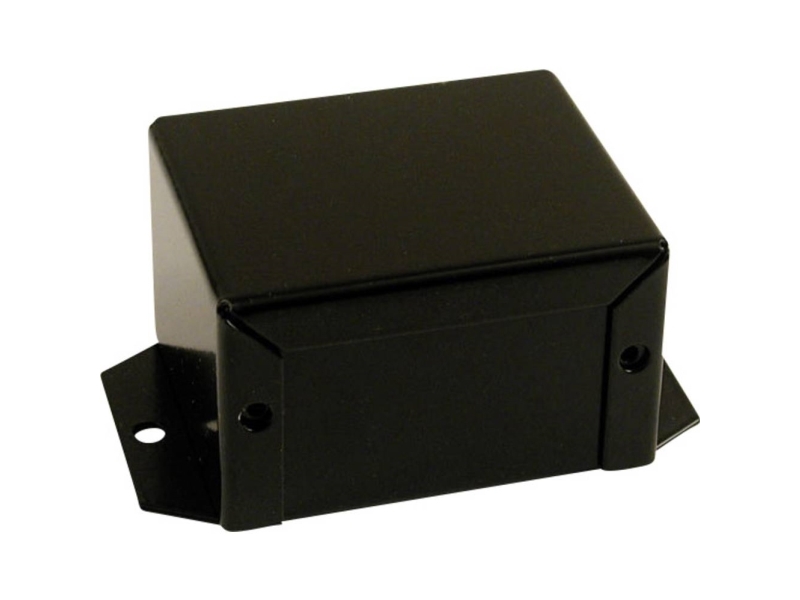 Hammond Electronics 1411fbqbk Universalkabinet Aluminium Sort 1 Stk