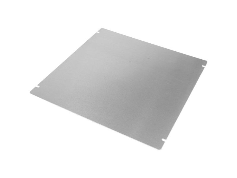 Hammond Electronics 1434-1212 Gulvplade (L X B X H) 305 X 305 X 1 Mm Aluminium Natur 1 Stk