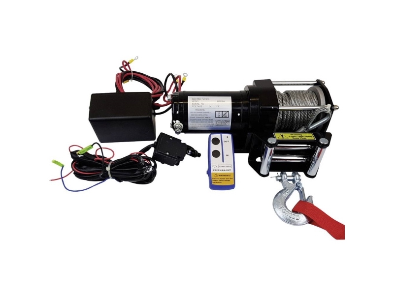 Berger &amp Schröter Kabelvinsch 31779 Dragkraft (rullande)=2722 kg Trådlös fjärrkontroll, Inkl. styrrulle | Bilvård & Biltillbehör - Transportutrustning - Spel | GameStuff